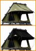 Adventurer Rooftop Tent Hardshell with Luggage Racks&Replaceable Rain Flies, Truck Bed Tent for Camping